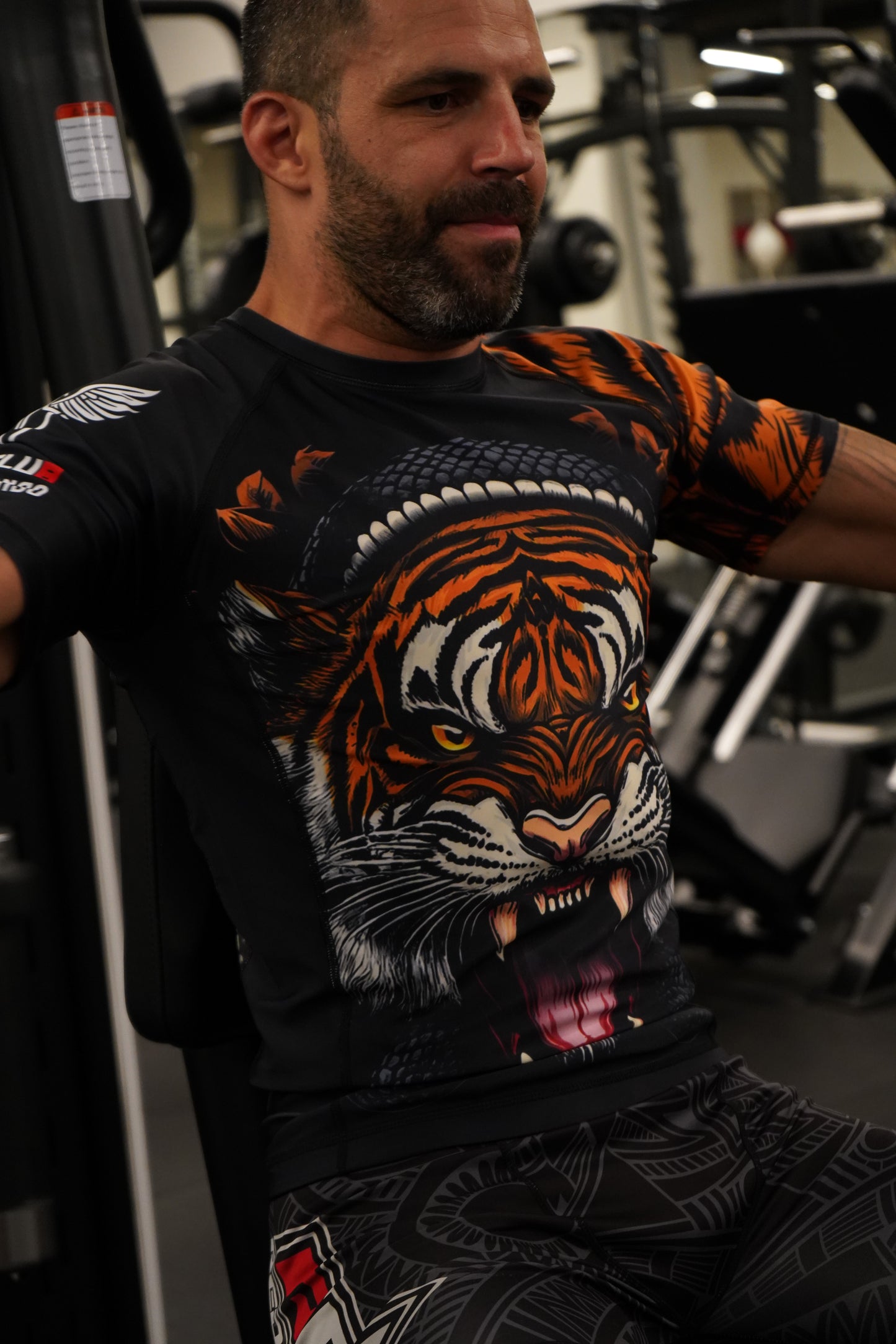 CAMISETA MMA - TIGRE