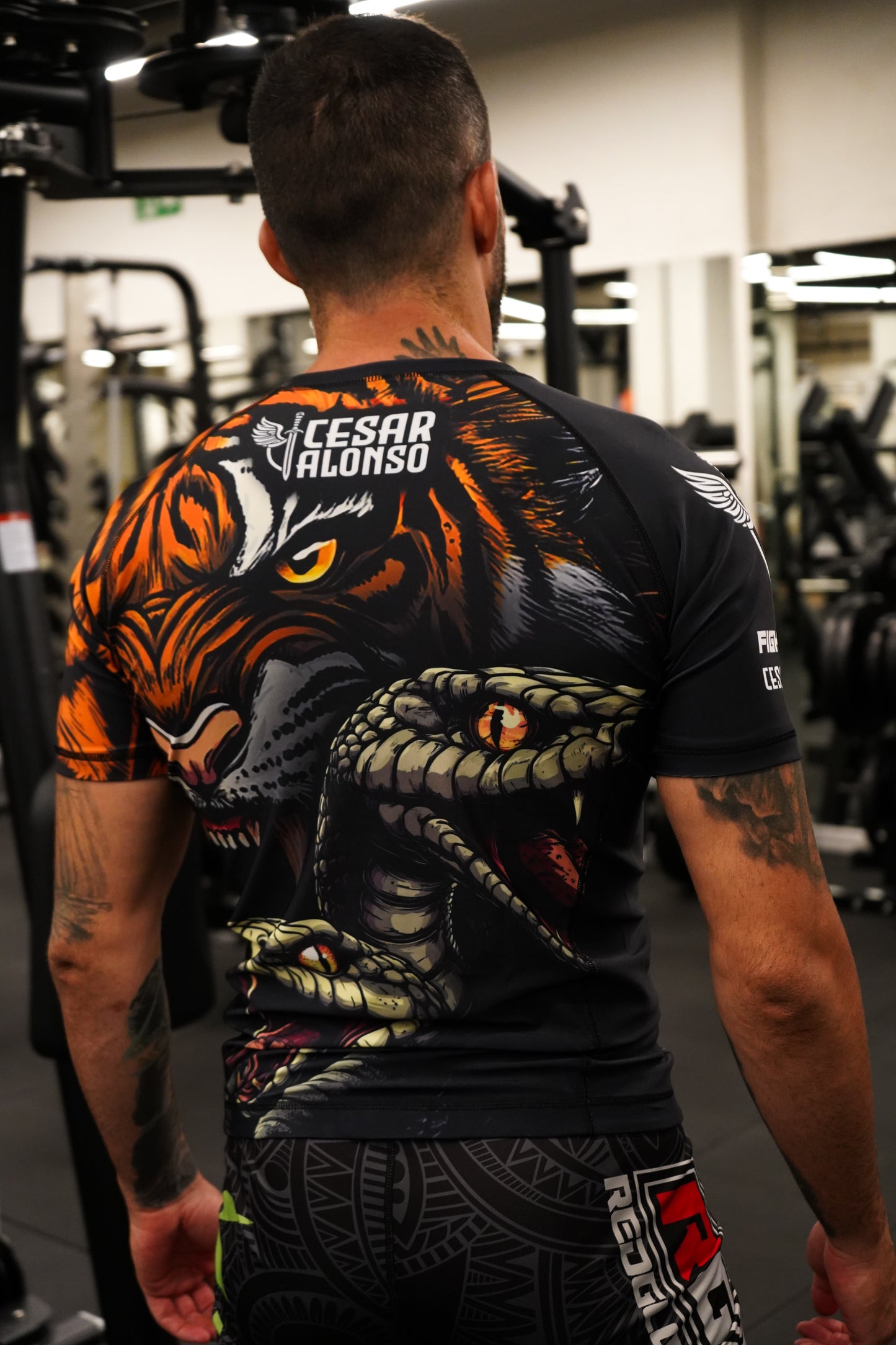 CAMISETA MMA - TIGRE